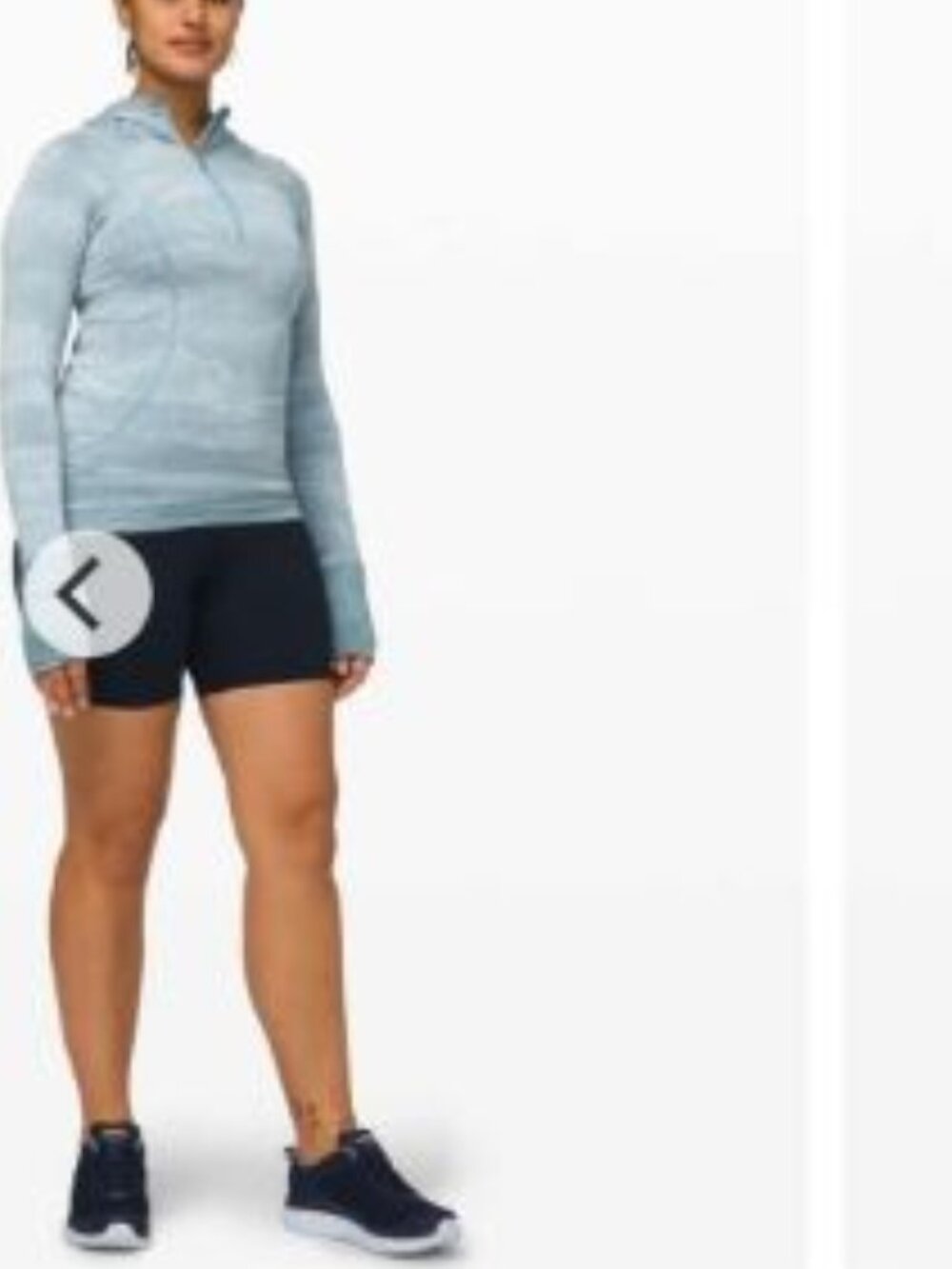 Lululemon Swiftly Speed Hooded 1/2 Zip *Water Resistant Women's Size 8